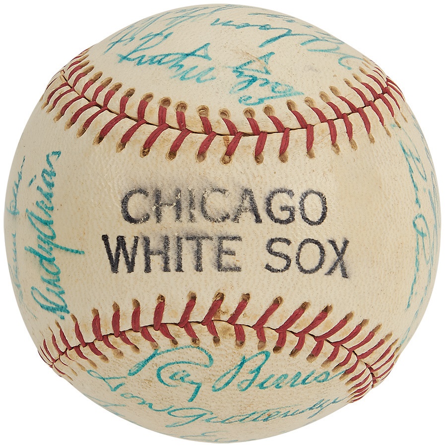 Baseball Autographs - 1959 Chicago White Sox Signed Baseball