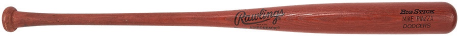 Baseball Equipment - Mike Piazza Dodger Era Game Used Bat