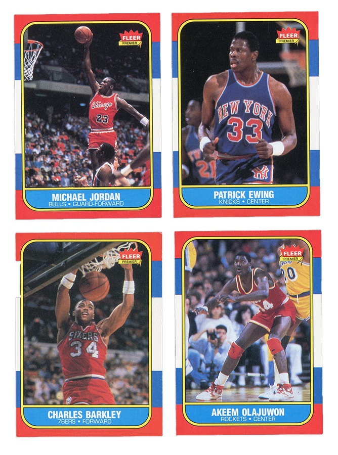 - 1986 Fleer Basketball Complete Set