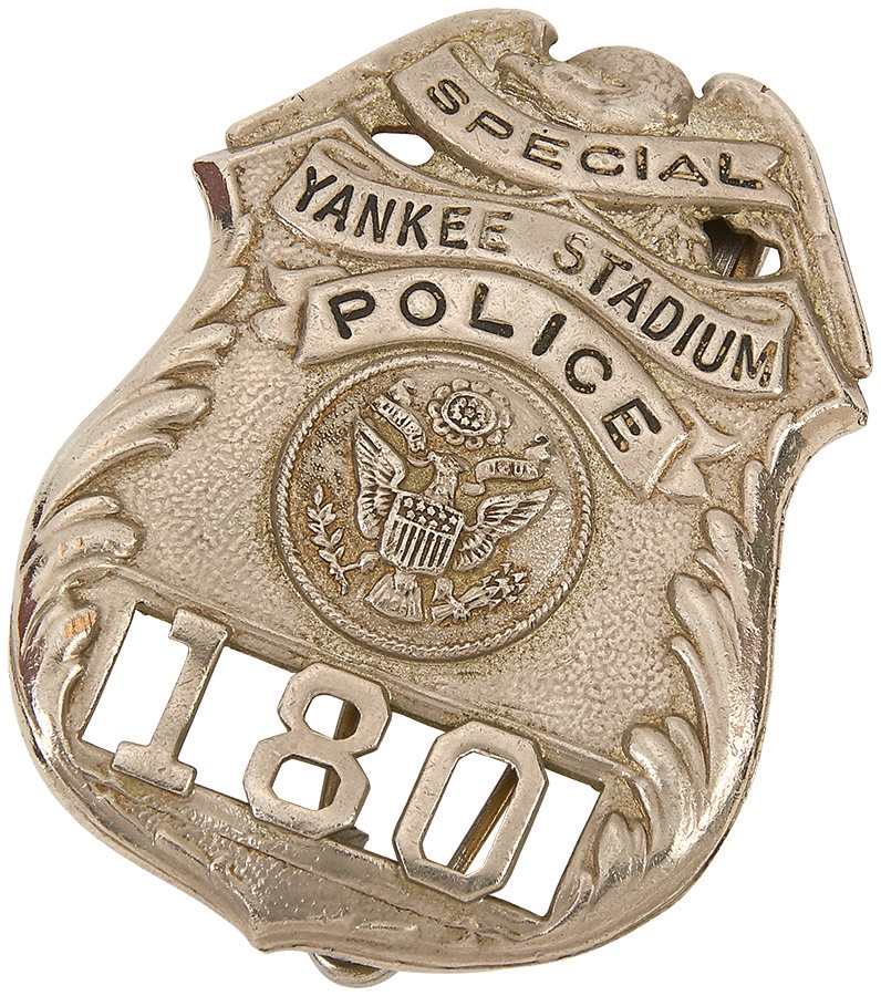 - Yankee Stadium Police Badge