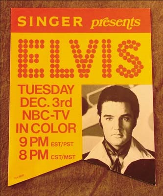 - Elvis Presley Singer Poster