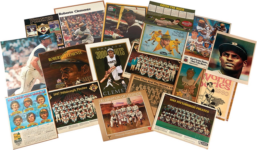 Pittsburgh Pirates Advertising & Poster Collection (30+)