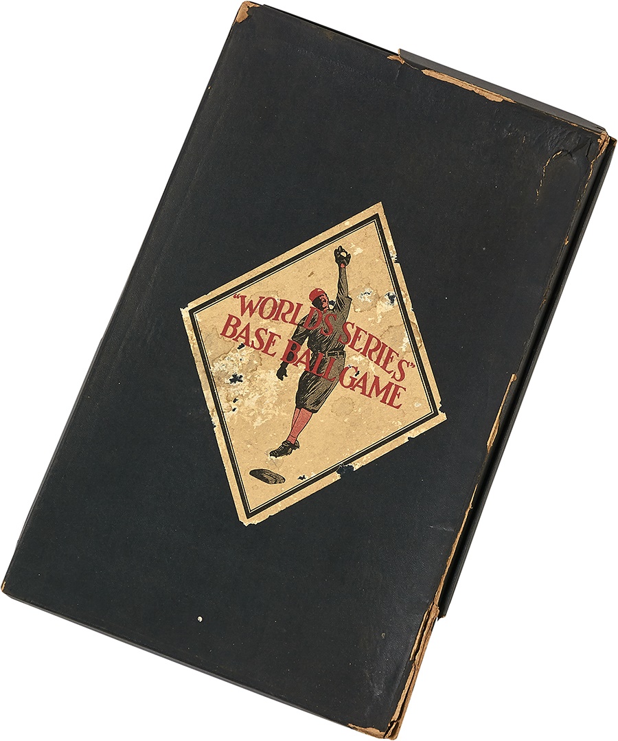 - 1916 Boston Red Sox "World Series" Baseball Game + Rare Player Endorsement Rules Sheet