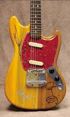 Musical Instruments - Nirvana Signed Electric Guitar