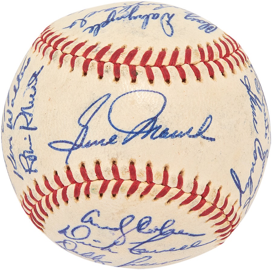 Baseball Autographs - 1960 Philadelphia Phillies High Grade Team Ball