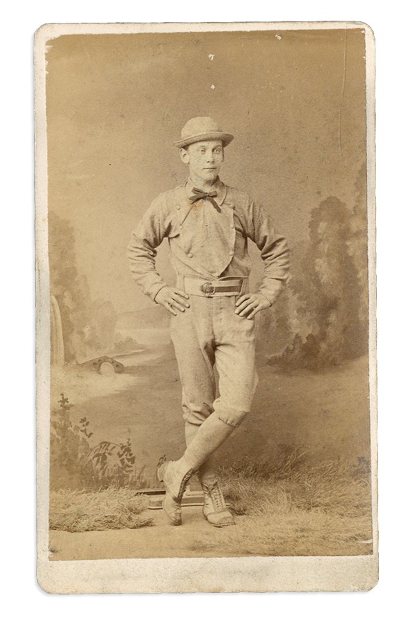 - 1870's Harrisburg, Pennsylvania Baseball Carte-de-Visite (ex-Mark Rucker)