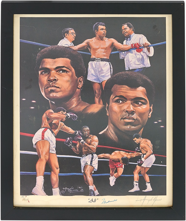 Muhammad Ali & Boxing - Boxing Signed Prints Lot of 2 (Ali)