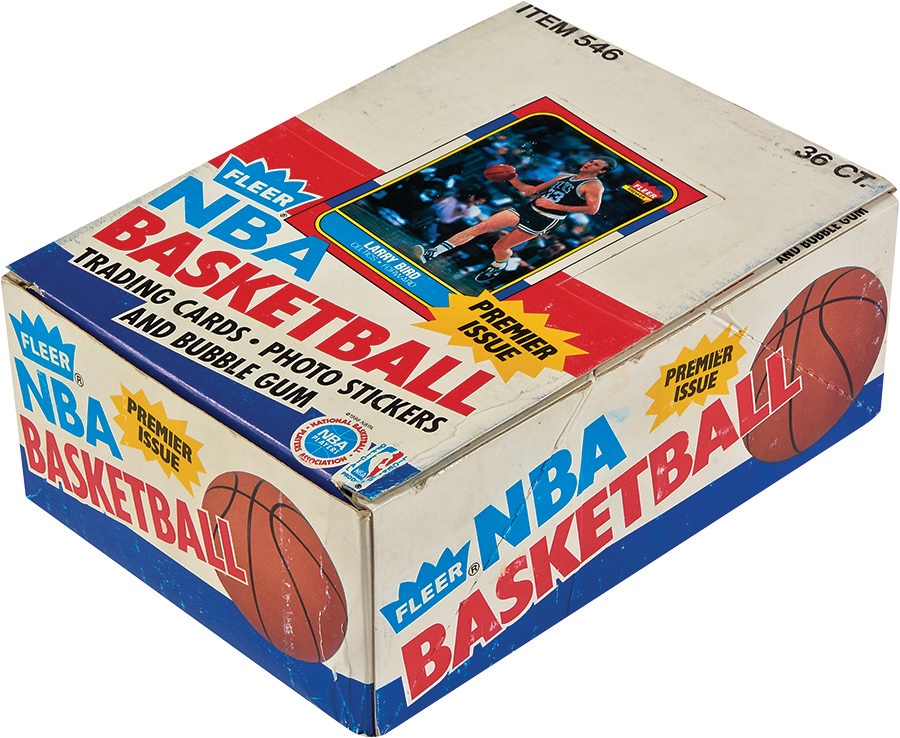 - 1986 Fleer Basketball Unopened Wax Box