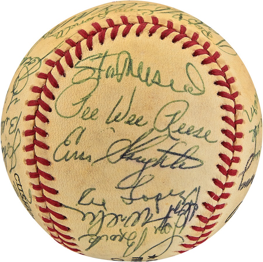 The Joe L Brown Signed Baseball Collection - 1985 Cooperstown HOF Induction Baseball