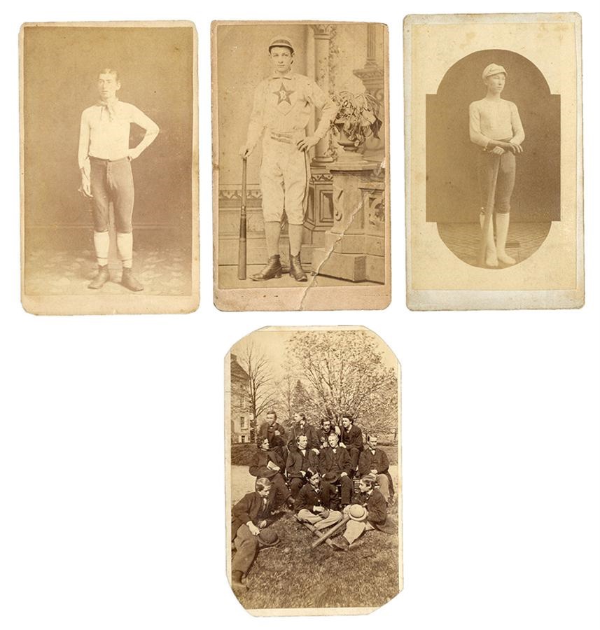 19th Century - 1860s-70s Baseball Carte-de-Visites (4)