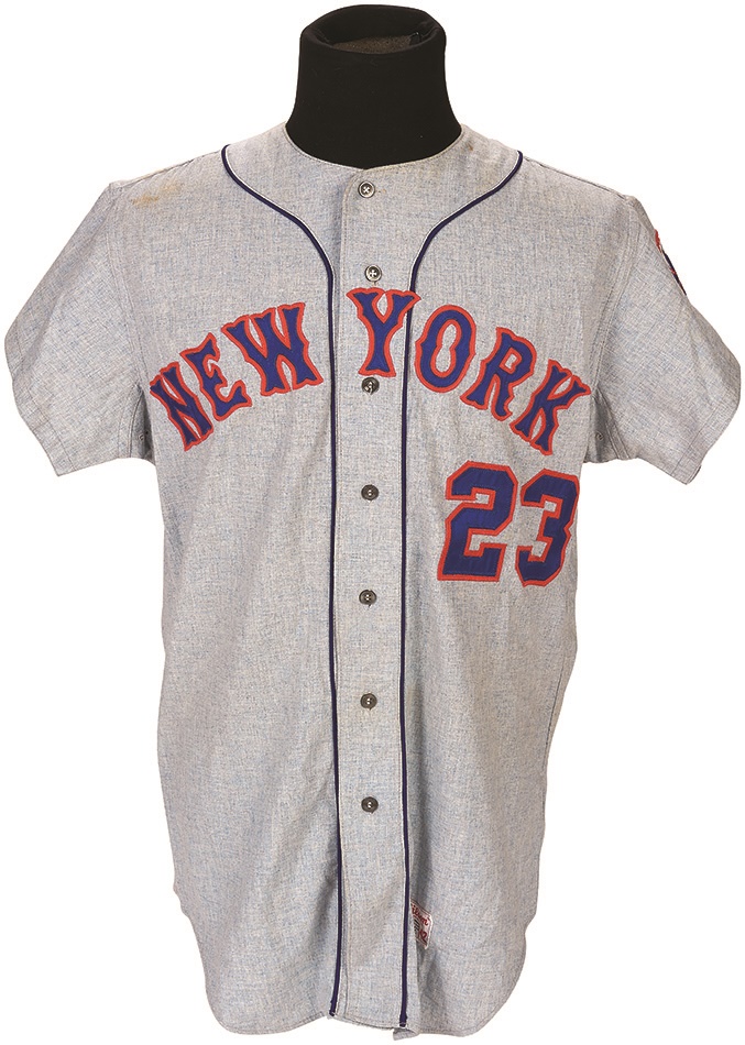 Baseball Equipment - 1971 Leroy Stanton New York Mets Game Worn Jersey