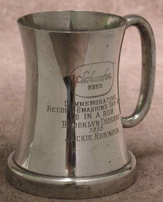 - Jackie Robinson 1955 World Champion Brooklyn Dodgers Presentational Mug