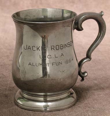 Jackie Robinson UCLA Pewter Mug