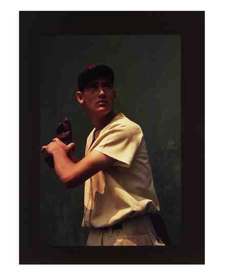The Ted Williams Family Collection - Ted Williams Rookie Against Green Monster Original Chrome (ex-Ted Williams Family)