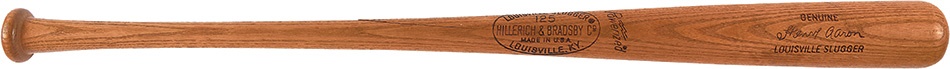Baseball Equipment - 1973-75 Hank Aaron Game Used Bat