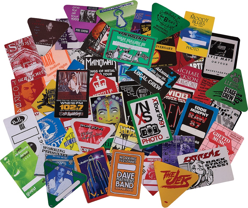 - Rock and Country Backstage Pass Collection