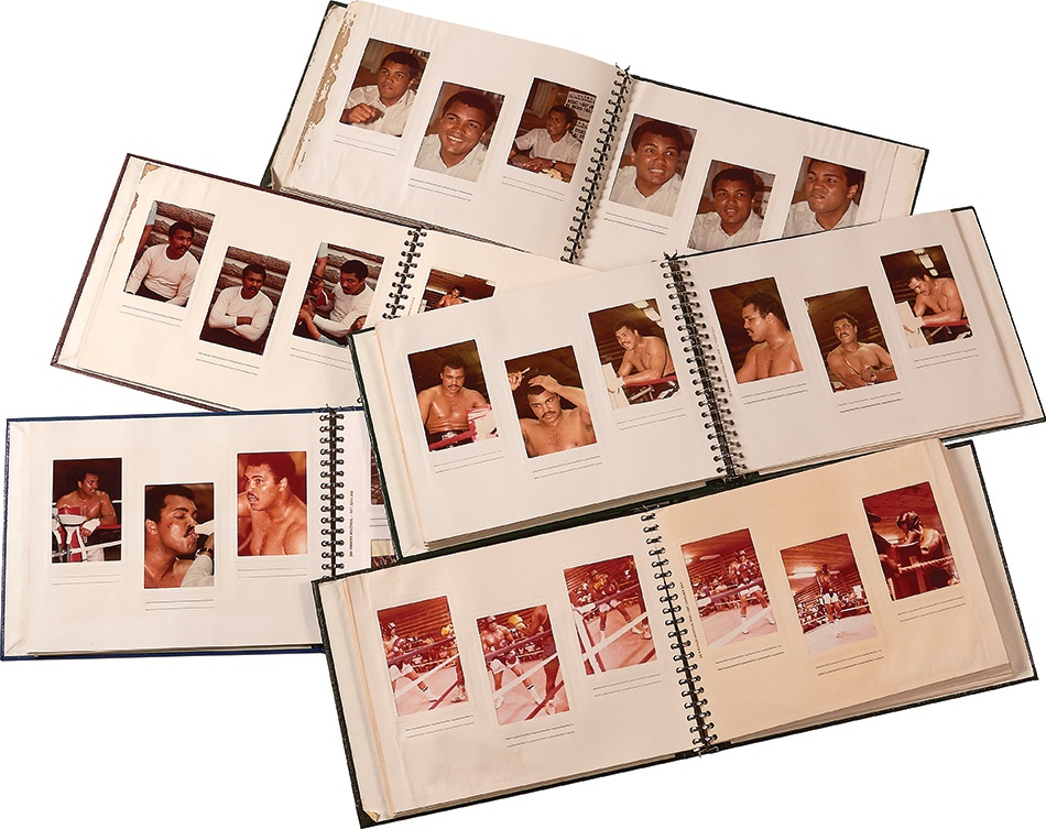 Muhammad Ali & Boxing - Massive Muhammad Ali Vintage Photograph Albums (850+ Images)