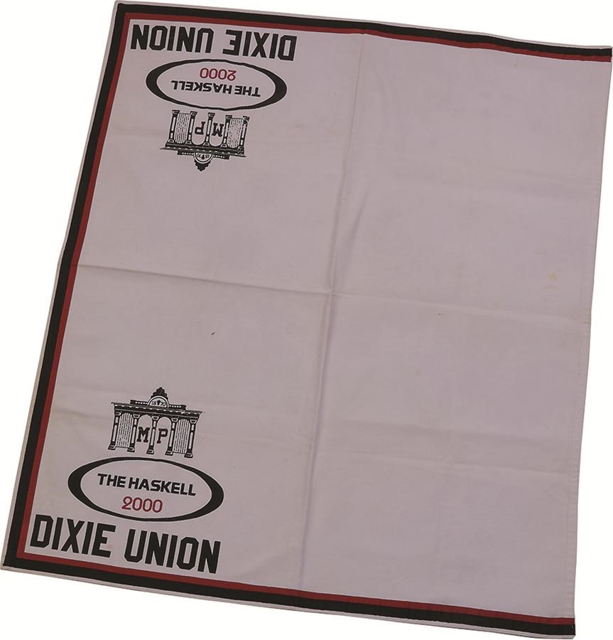 - Dixie Union Winning Haskell Invitational Exercise Saddle Cloth