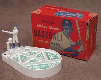 - Mickey Mantle Baseball Action Game in Original Box