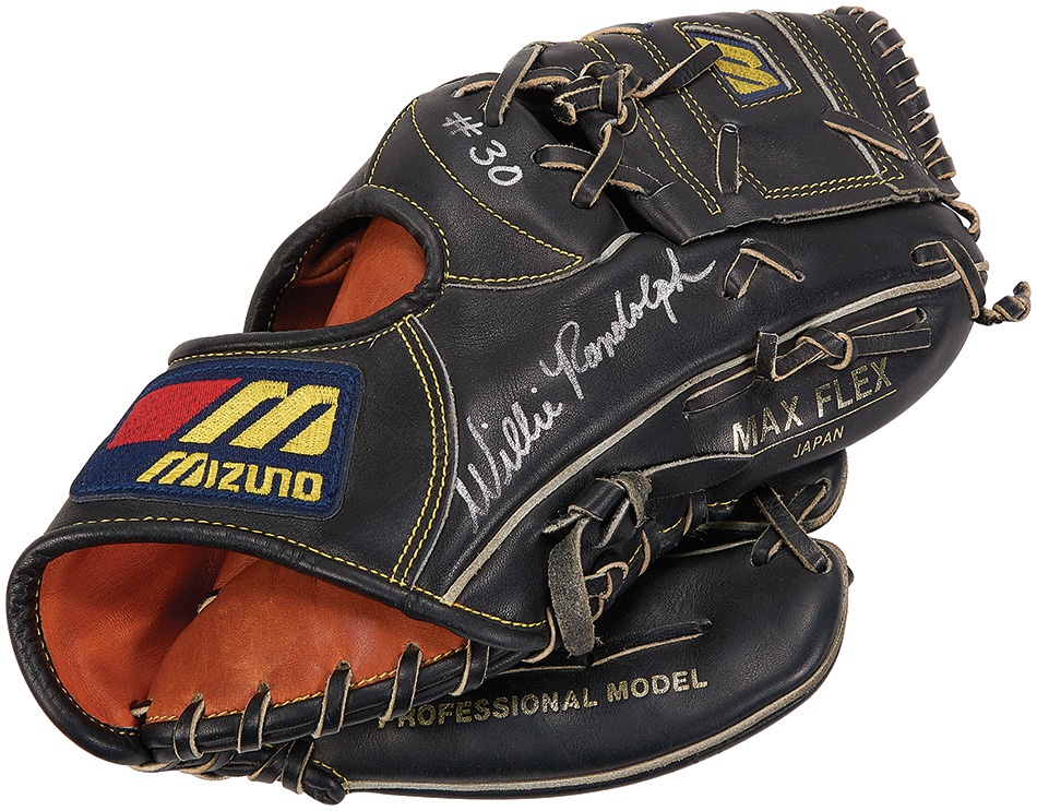 Baseball Equipment - 1992 Willie Randolph Game Used Glove