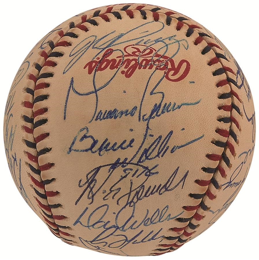 Baseball Autographs - 2000 All-Star Team Signed Baseball