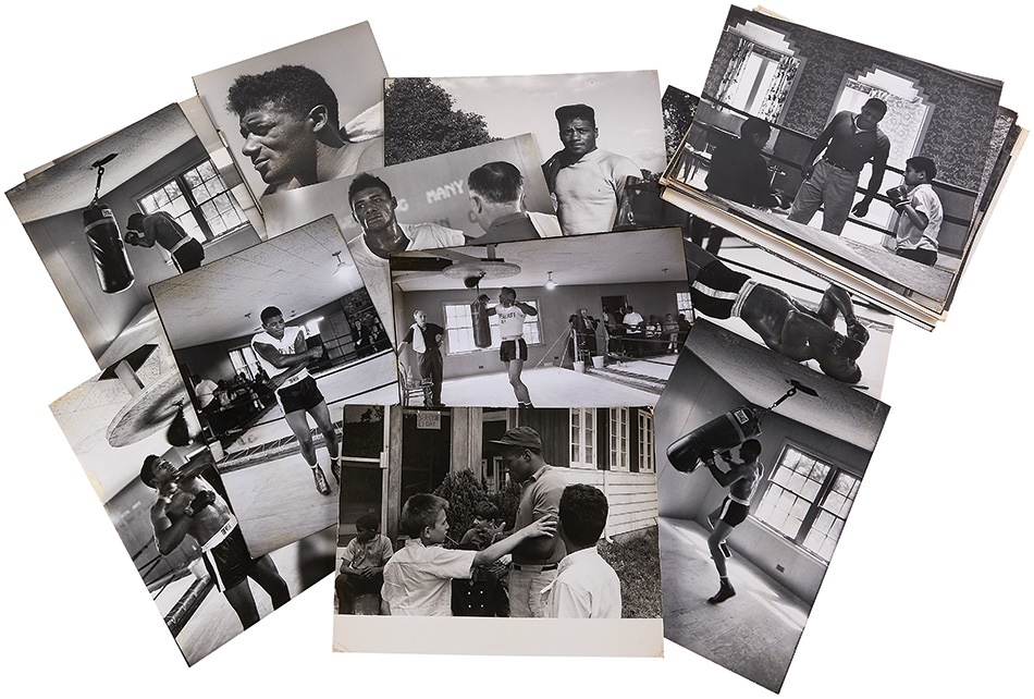 Muhammad Ali & Boxing - Floyd Patterson Sports Illustrated Oversized Vintage Photographs (40) ex-Floyd Patterson