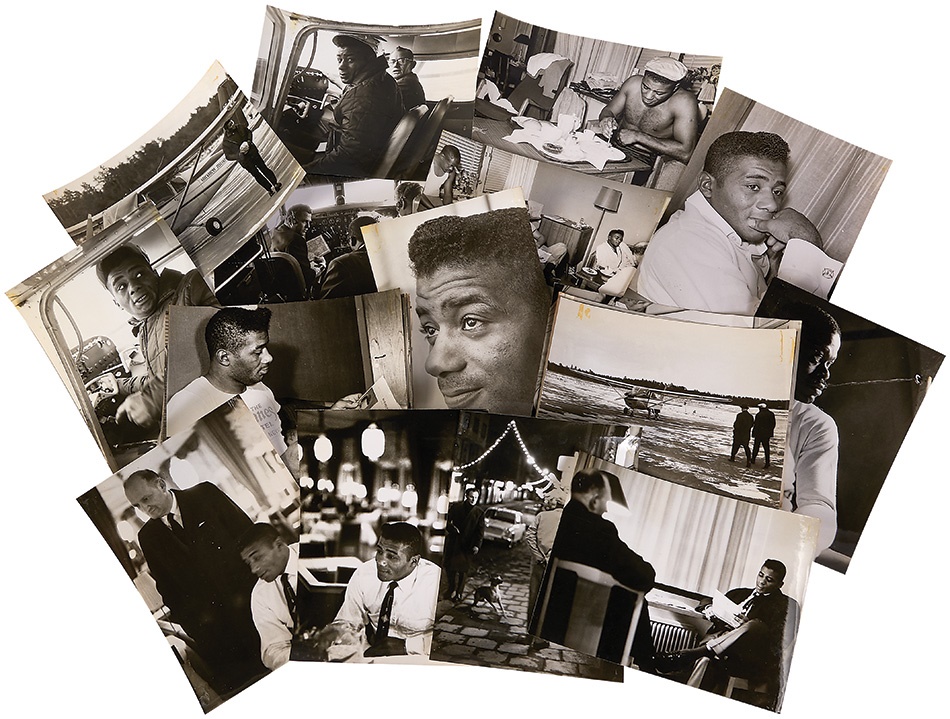 Muhammad Ali & Boxing - Floyd Patterson Vintage Photo Series in Sweden for Johansson Fight (ex-Floyd Patterson Estate)