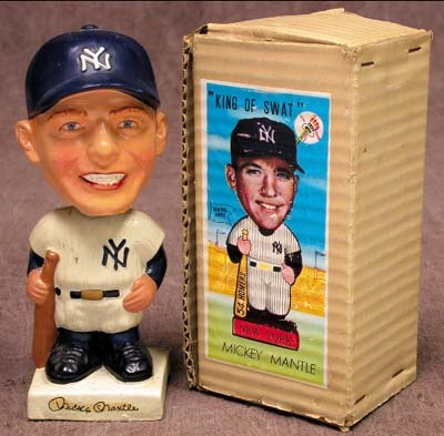 Mickey Mantle - Mickey Mantle Bobbing Head in Box