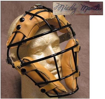Mickey Mantle - 1960's Mickey Mantle Store Model Catcher's Mask
