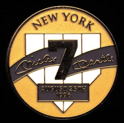- 1996 Mickey Mantle Day Press Pin