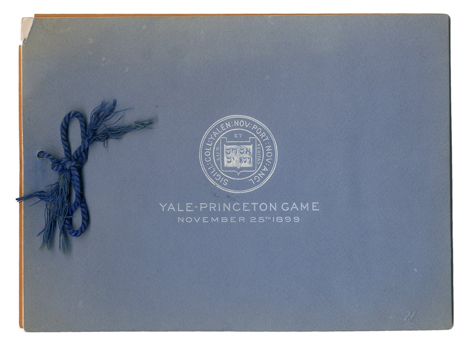 - 1899 Yale-Princeton Football Program