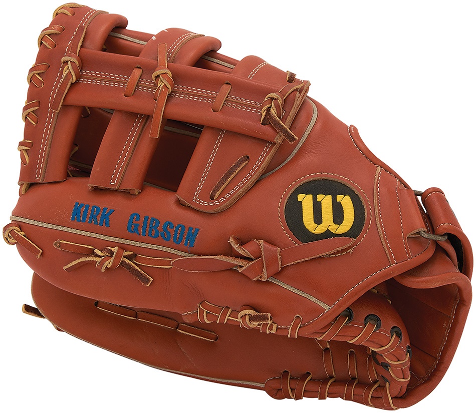 Baseball Equipment - Kirk Gibson Game Used Glove