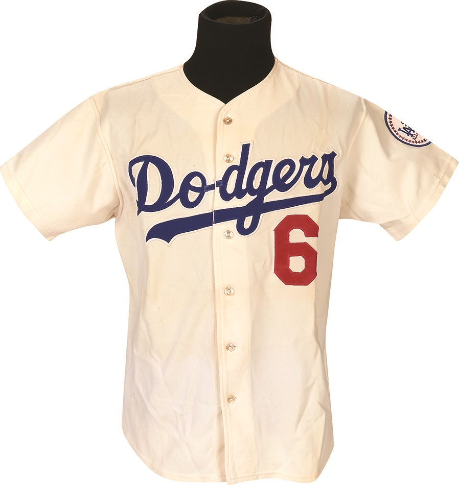 Baseball Equipment - 1980 Steve Garvey L.A. Dodgers Game Used Jersey
