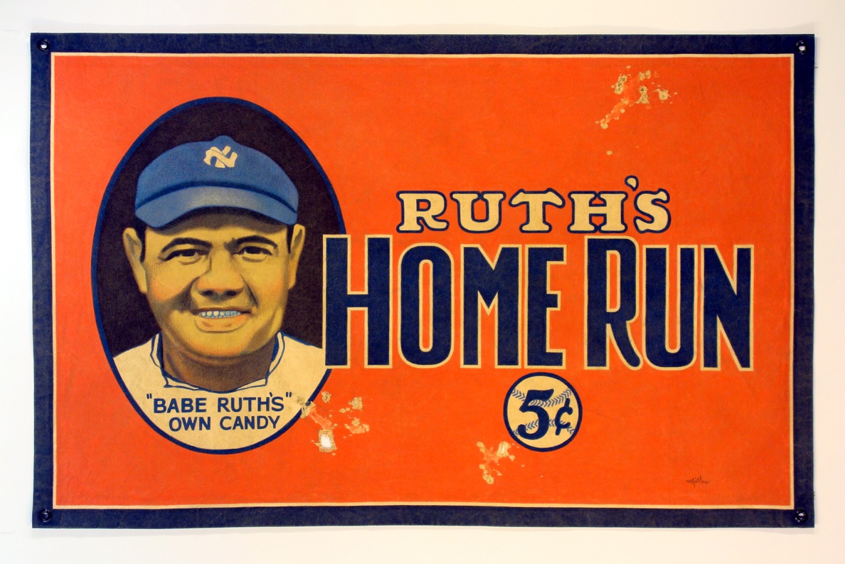 Ruth and Gehrig - Babe Ruth's Home Run Candy by Arthur K. Miller