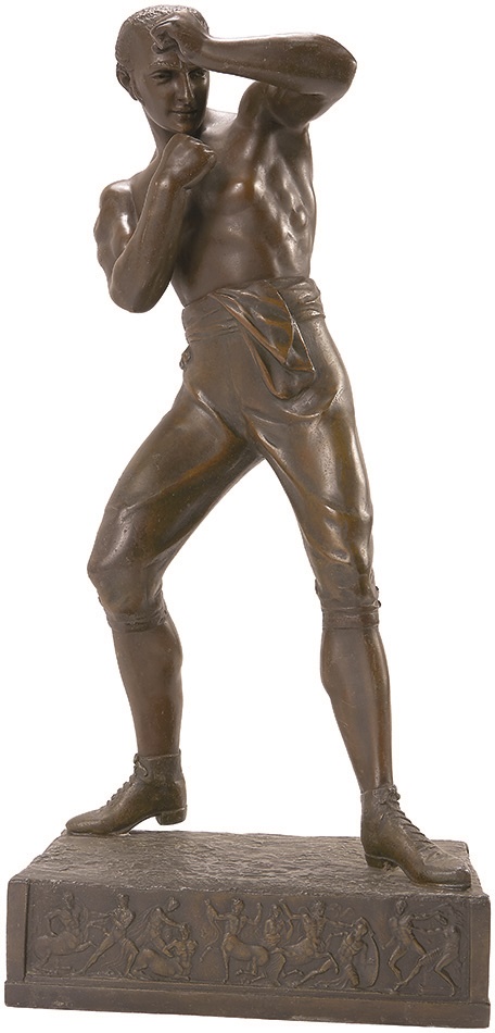Muhammad Ali & Boxing - Gentleman Jim Corbett Statue by Waagen