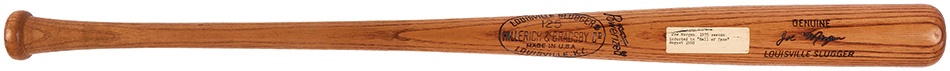 Baseball Equipment - 1975 Joe Morgan Game Used Bat