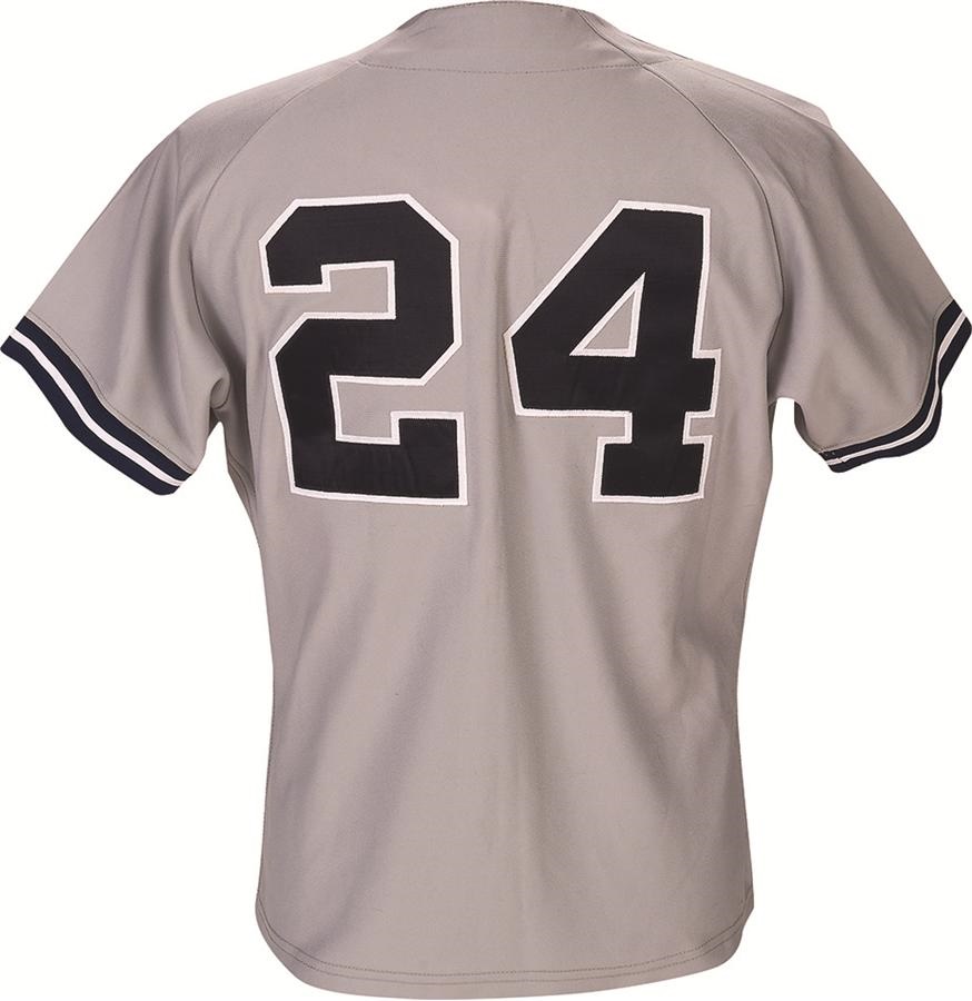 - 1989 Rickey Henderson New York Yankees Game Worn Jersey