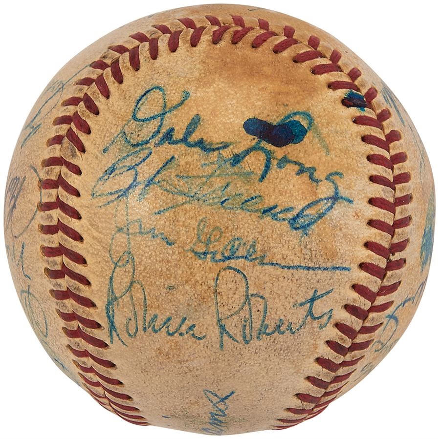 Baseball Autographs - 1956 American League All Star Game Signed Baseball