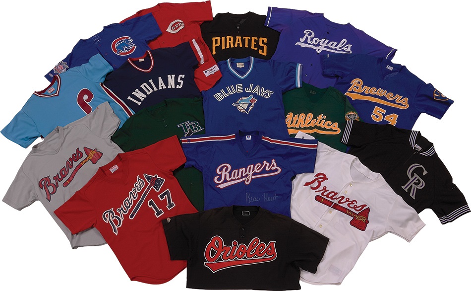 - MLB Warmup/Spring Training Jersey Collection (20)