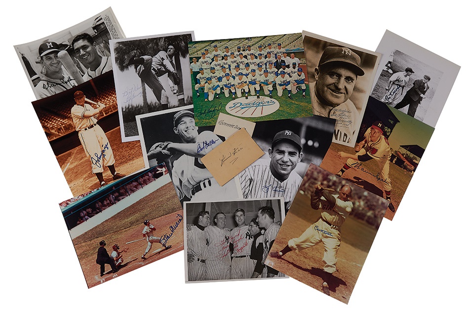 Baseball Autographs - Baseball Hall of Famers Signature Collection (24)