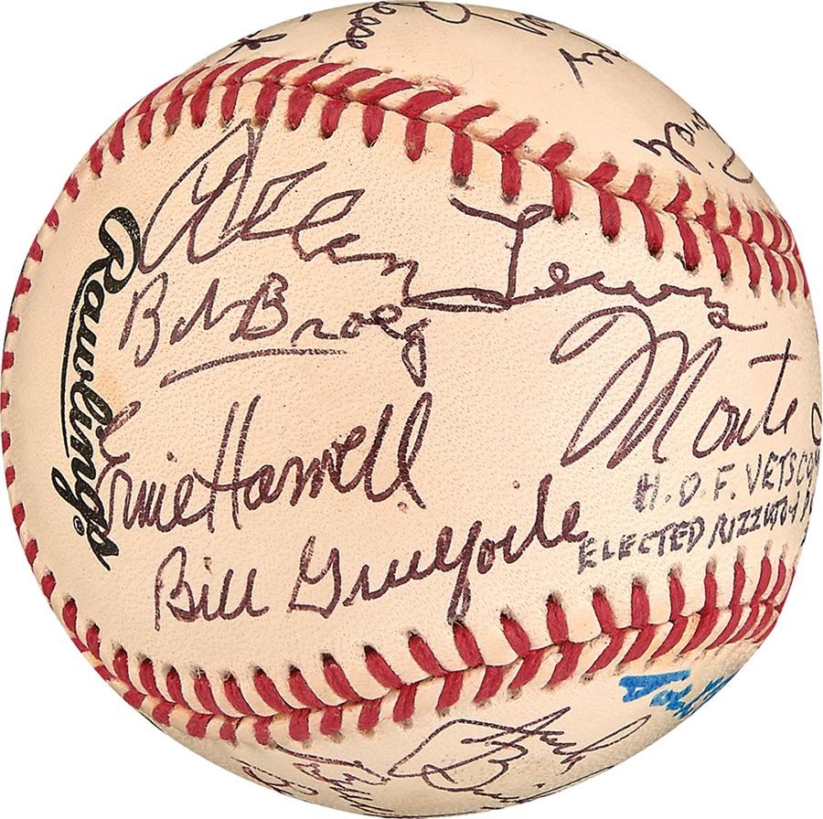 - 1994 HOF Veteran's Committee Signed Baseball