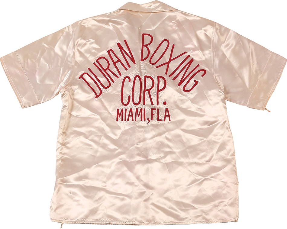 Muhammad Ali & Boxing - Roberto Duran Cornerman's Jacket