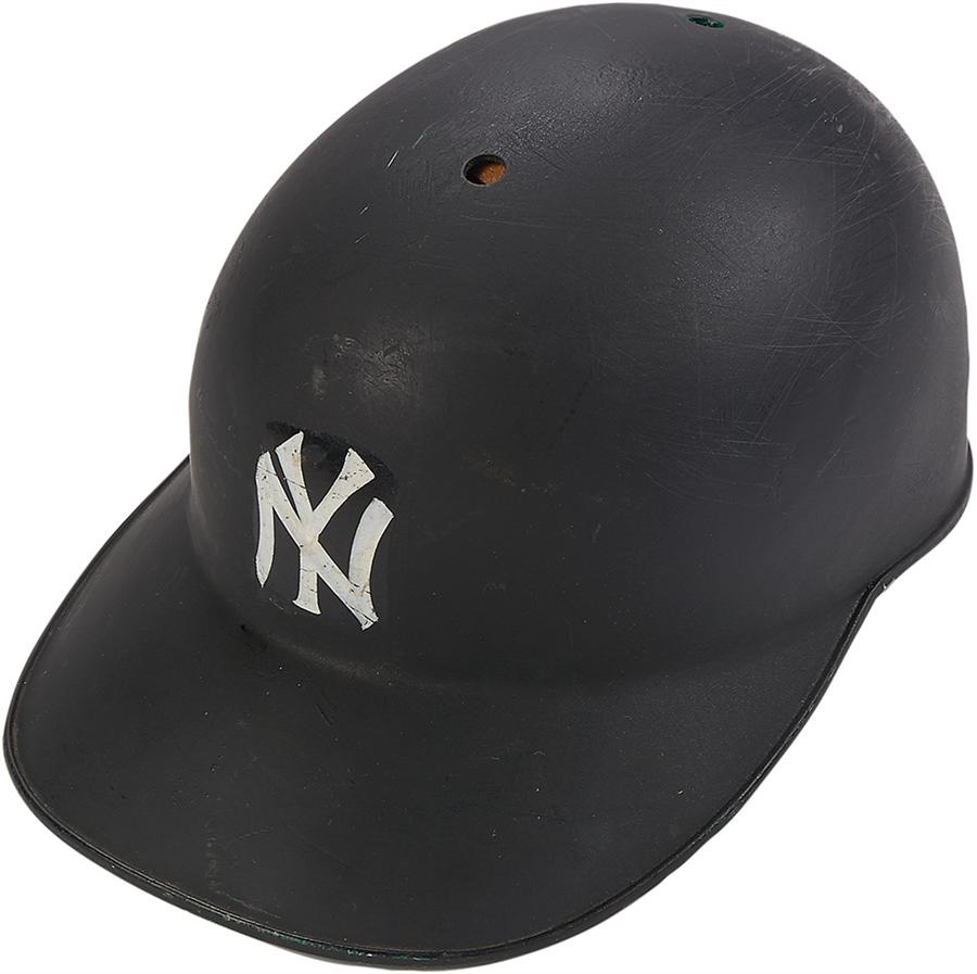 NY Yankees, Giants & Mets - Roy White Circa 1969 New York Yankees Batting Helmet