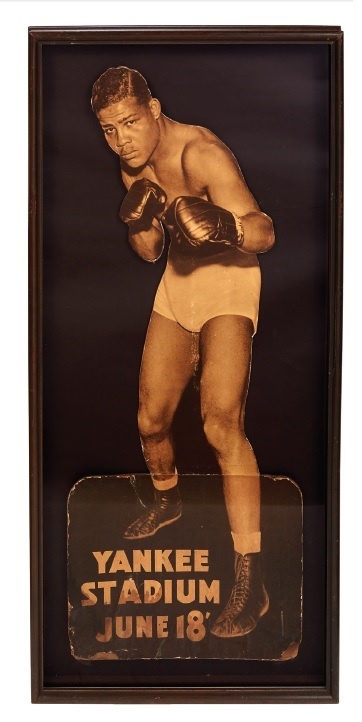 Muhammad Ali & Boxing - 1936 Joe Louis v Max Schmeling I Unusual Boxing Standee