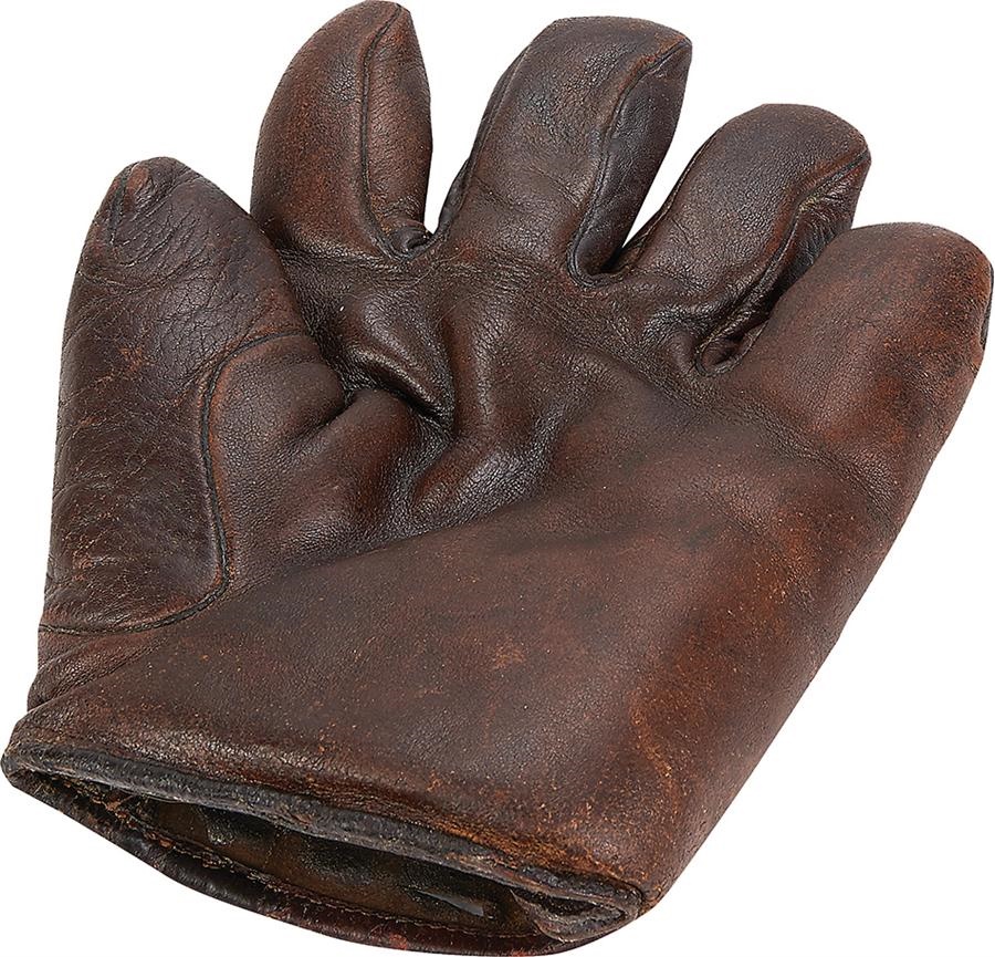 19th Century - 1900 Webless Baseball Glove