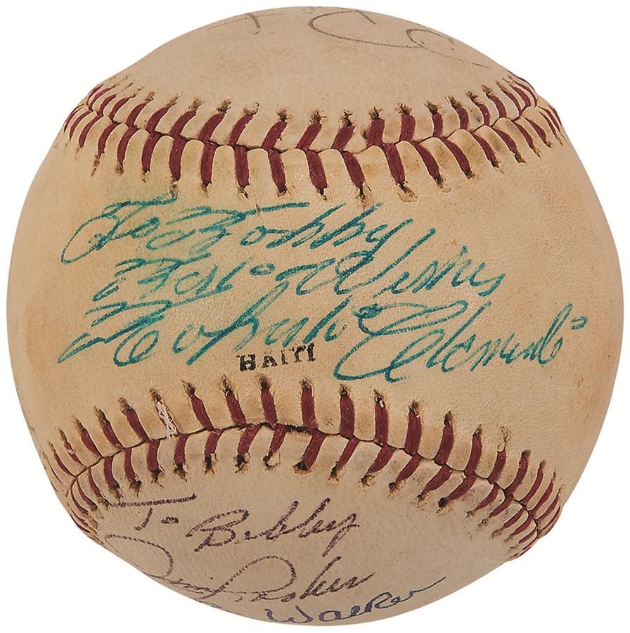 Roberto Clemente "To Robbie" Signed Baseball