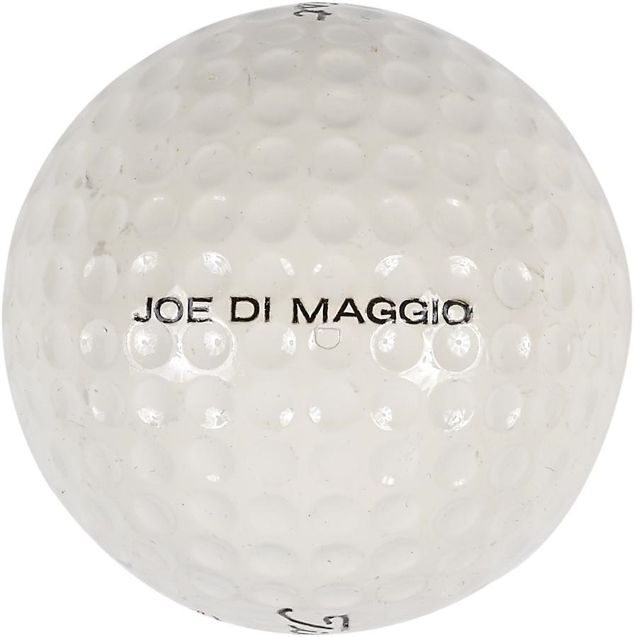 NY Yankees, Giants & Mets - Joe DiMaggio Personal Golf Ball From His Estate