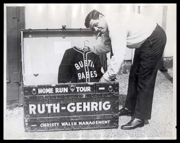 1927 Babe Ruth Photograph