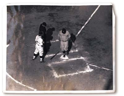 - 1927 Babe Ruth World Series Wire Photograph (8x10")