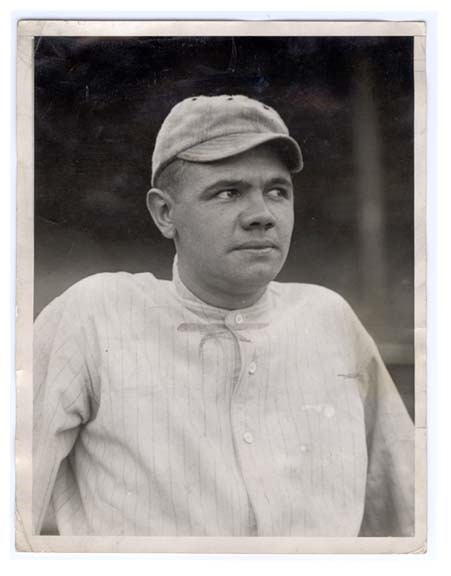 - Babe Ruth Rookie Wire Photograph